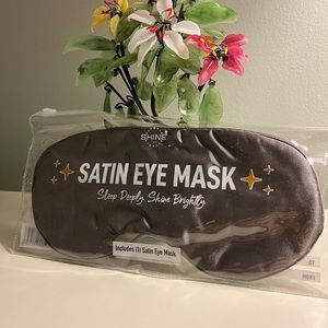 NWT! Satin Eye Mask